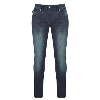 Image of True Religion Geno Skinny Flap Jeans - Blue