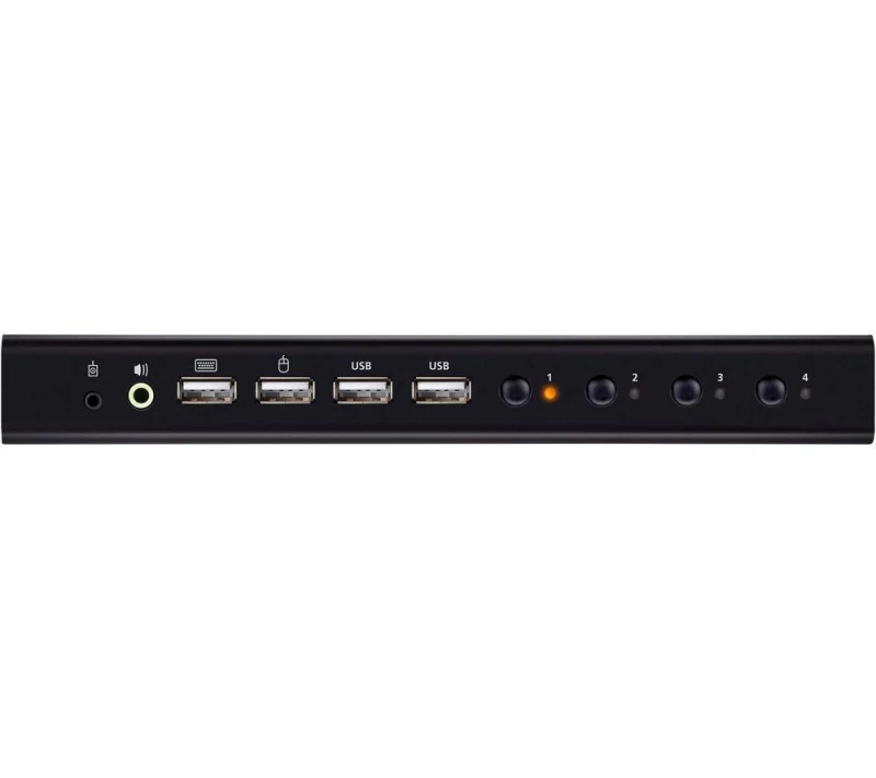 Image of ATEN 4 PORT USB 4K HDMI KVMP SWITCH