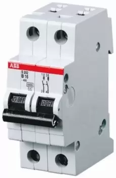Image of Abb S202M-C50 Circuit Breaker, Thermal Mag, 2 Pole