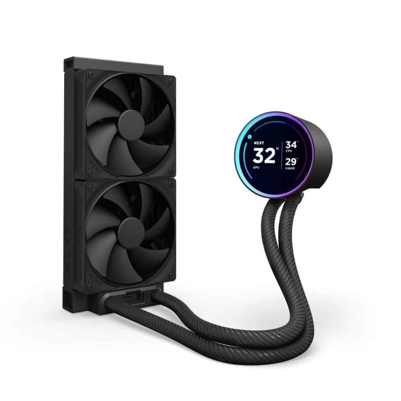 Image of NZXT Kraken 240 Elite V2 Black AIO CPU Water Cooler - 240mm
