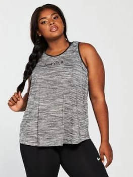 Image of Nike Plus Size Studio Tank Black Size 26 283X Women