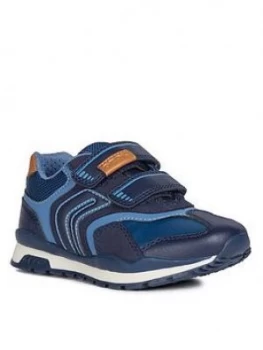Image of Geox Pavel Boys Trainer - Navy