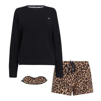 Image of DKNY ModClas Short Set - AnimalBrwnPT202