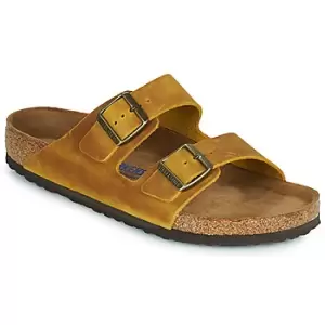 Image of Birkenstock ARIZONA SFB mens Mules / Casual Shoes in Yellow,9.5,10.5