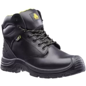 Image of Amblers Safety - Amblers Unisex Adults Wrekin Waterproof Leather Safety Boot (4 uk) (Black) - Black