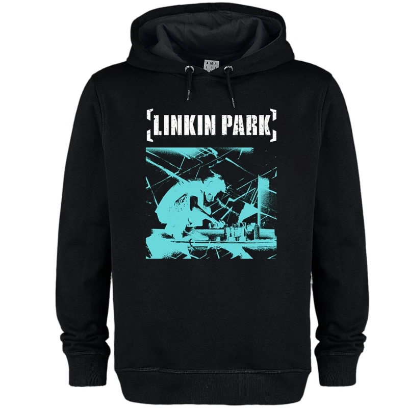 Image of Amplified Amplified Men Meteora Xray Linkin Park Hoodie in Black Size: X-Small Black XS Male 5063750846507