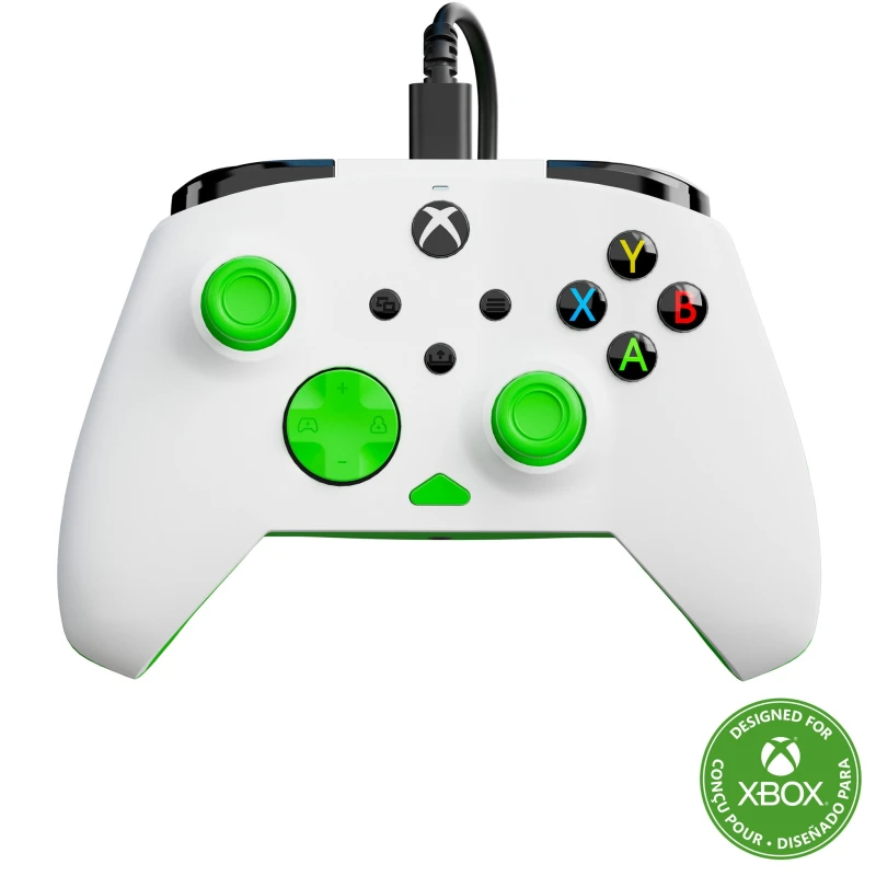 Image of TURTLE BEACH Rematch Coreu0026tradeController for Xbox & PC - White & Green 840454400052