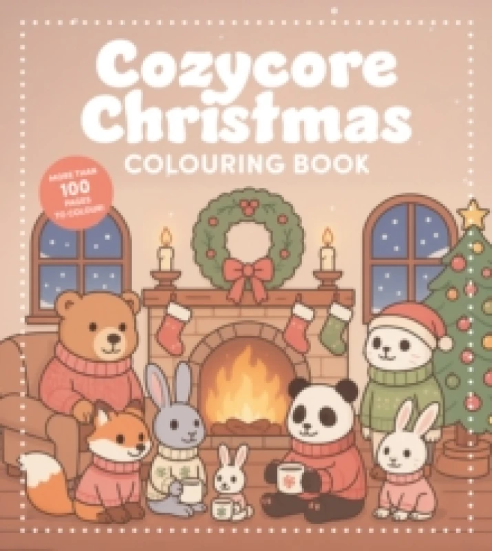 Image of Cozycore Christmas Colouring Book. Paperback. By Editors of Chartwell Books Books