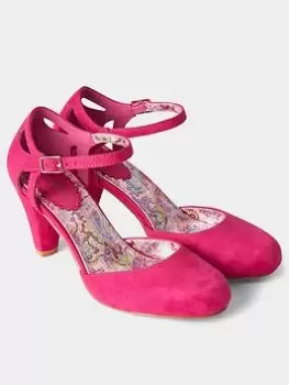 Image of Joe Browns Joe Browns Pretty In Pink Dainty Shoes Pink, Size 8, Women