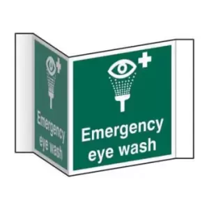Image of Emergency Eye Wash (Projection Sign) - RPVC (200mm Face)