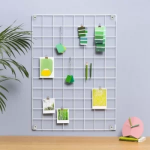 Image of WR001 White Decorative Metal Wall Accessory