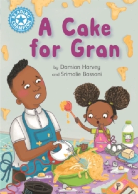 Image of Damian Harvey Reading Champion: A Cake for Gran Book Multi unisex