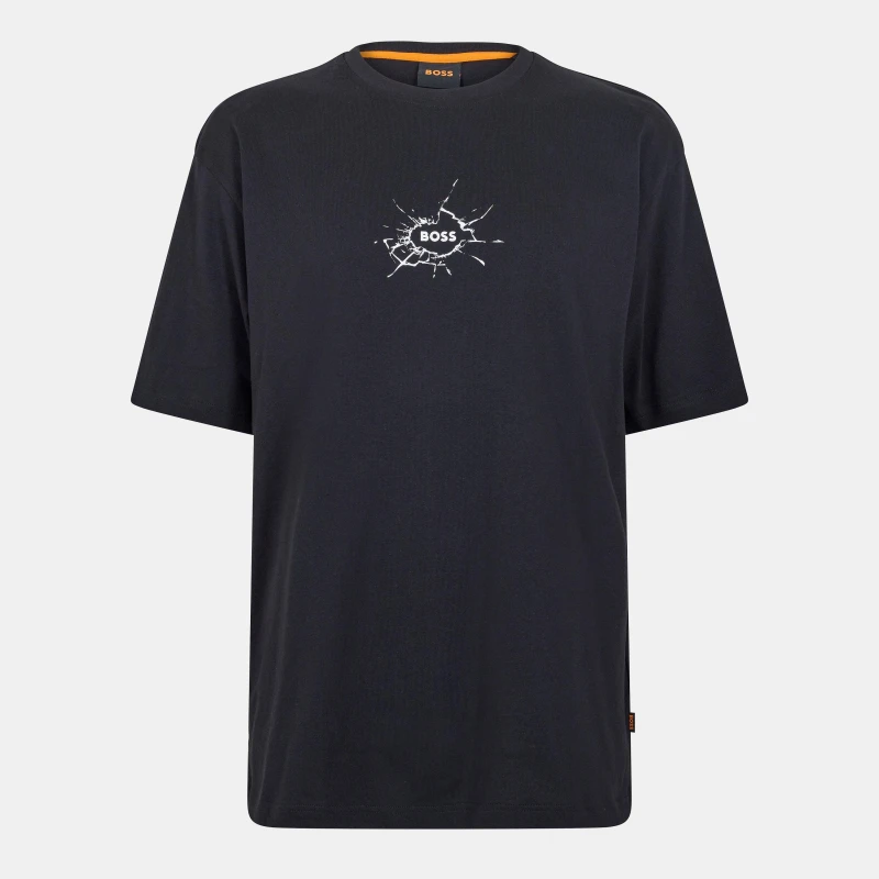 Image of Boss Mens Te Voyage Short Sleeve Polo Shirt Black male S