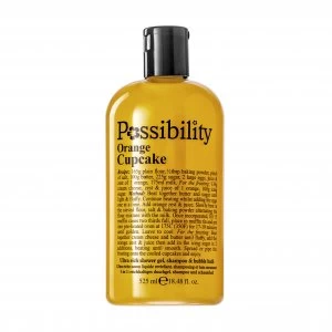 Image of Possibility Orange Cupcake 3in1 Body Wash Bath Foam