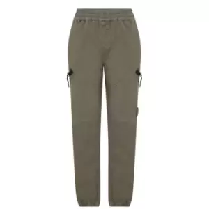 Image of CP COMPANY BoyS Zip Cargo Trousers - Green