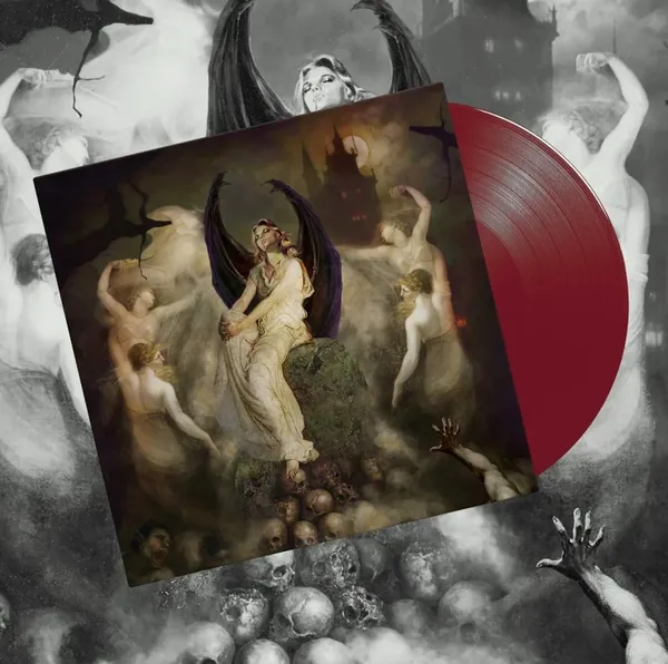 Image of Creeper Sanguivore - Red Vinyl - Sealed 2023 UK vinyl LP SPINE800206P