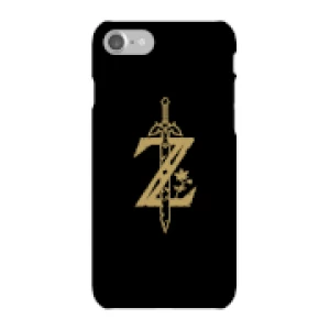 Image of Nintendo The Legend Of Zelda Master Sword Phone Case - iPhone 7 - Snap Case - Matte