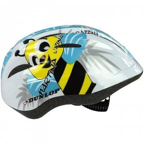 Image of Dunlop Kids Cycling Helmet - Blue/Yellow