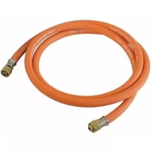 Image of Silverline - Gas Hose with Connectors - 2m