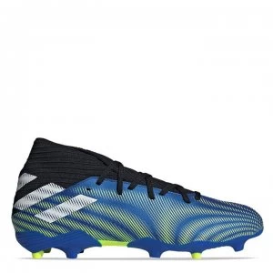 Image of adidas Nemeziz .3 FG Football Boots - Blue/SolYellow