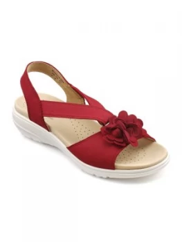 Image of Hotter Hannah Ladies Sandal Red