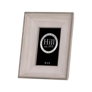 Image of White Washed Wood Photo Frame 4X6