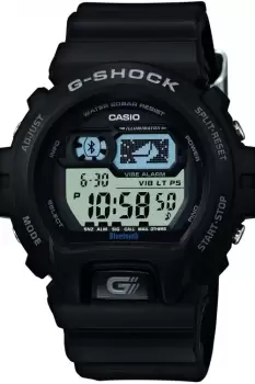 Image of Mens Casio G-Shock Bluetooth Hybrid Smartwatch Alarm Chronograph Watch GB-6900B-1ER