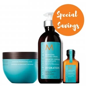 Image of Moroccanoil Hydration Collection with Wash Bag