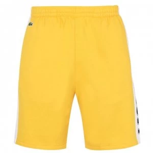 Image of Lacoste Block Shorts - Yellow HYQ