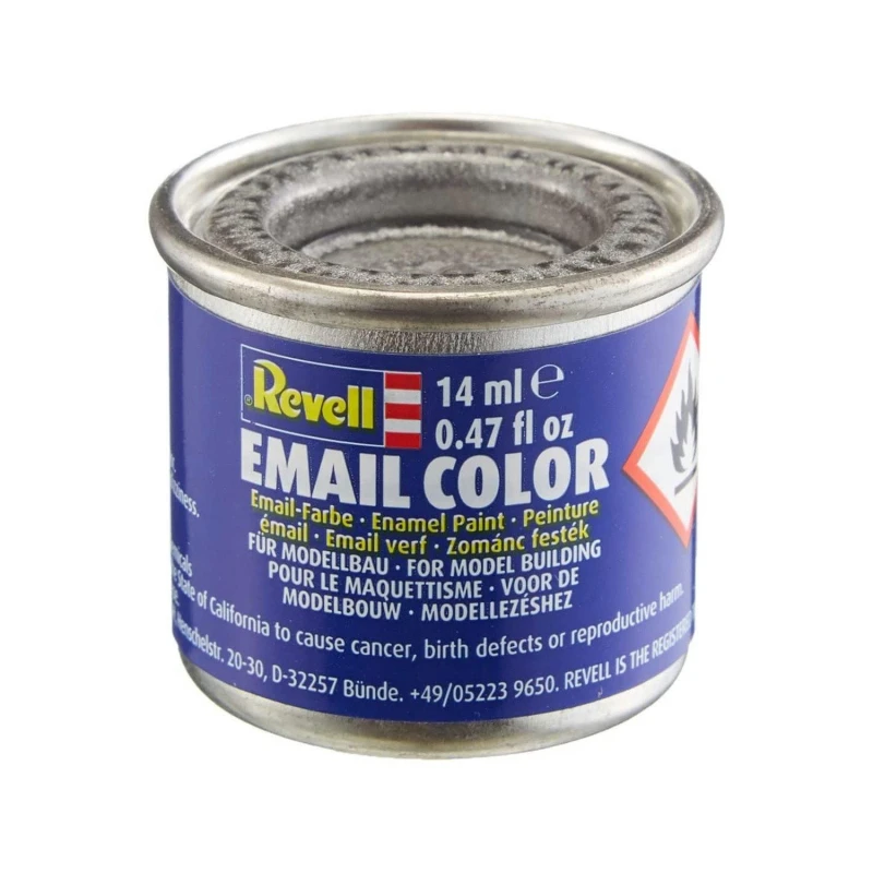 Image of Revell Enamel 091 Steel Metallic 14ml Multi unisex
