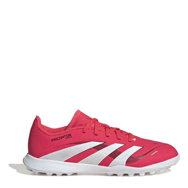 Image of adidas Predator Childrens Astro Turf Football Boots Red 2