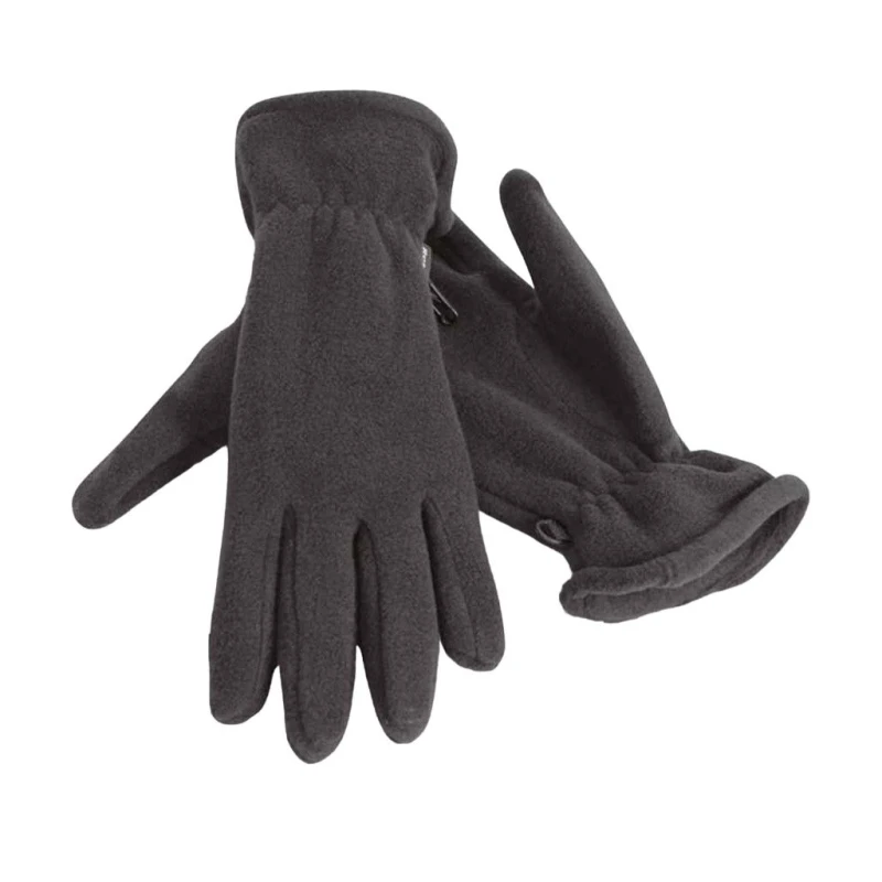 Image of Result Result Men Polartherm Winter Gloves in Charcoal Size: Small Charcoal S Male 5063470462377