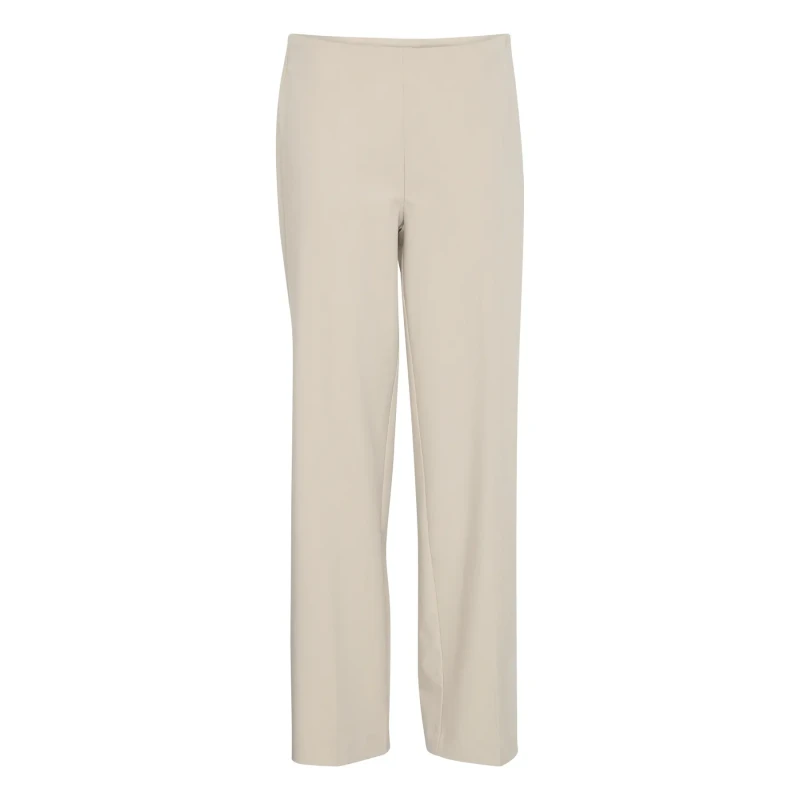 Image of fransa Womens Trousers fransa Abigail 1 Beige Female 46