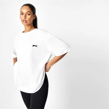 Image of Slazenger x Sophia & Cinzia Crew T-Shirt - White