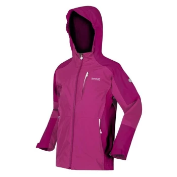 Image of Regatta Junior Calderdale II Waterproof Jacket - Fuchsia/Rasp