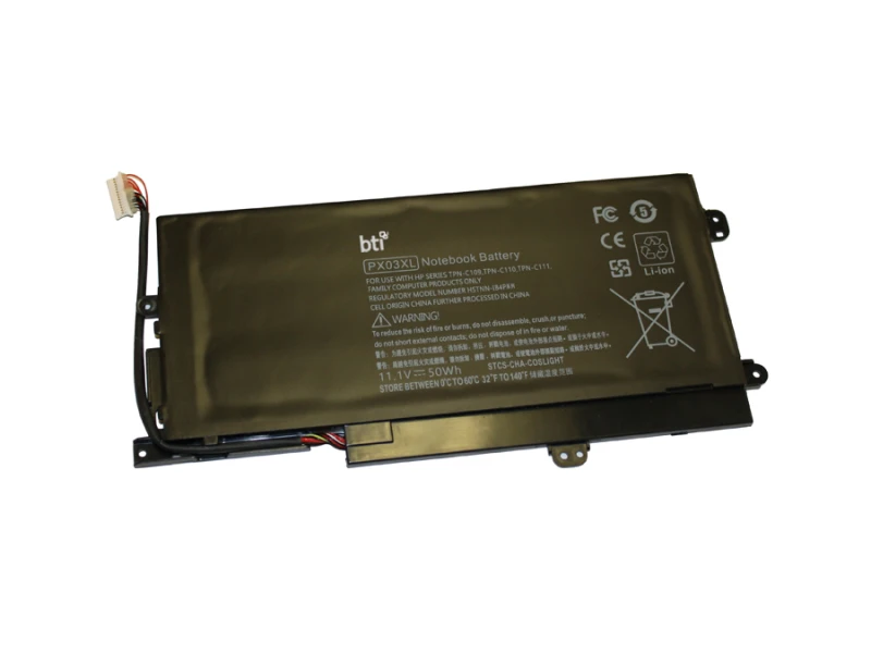 Image of BTI 50Wh 3 cell PX03XL compatible battery for HP - COMPAQ MK-K125DX EN