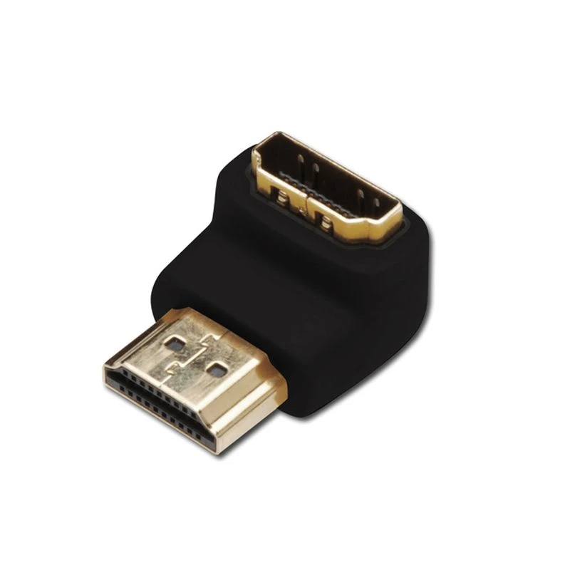 Image of FDL HDMI HIGH SPEED RIGHT ANGLED ADAPTOR - M-F DOWN FACING