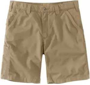 Image of Carhartt Force Broxton Utility Shorts, green-brown, Size 40, green-brown, Size 40