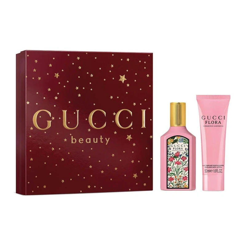 Image of Gucci Flora Gorgeous Gardenia Eau de Parfum For Her Duo Giftset 50ml Multi female One Size