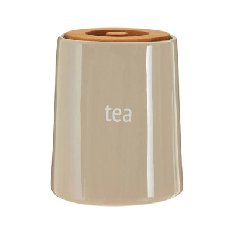 Image of Premier Housewares Maison by Premier Fletcher Ceramic Tea Canister Brown