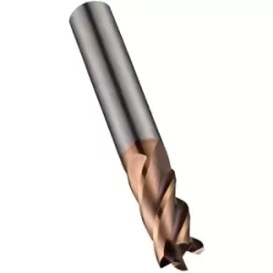 Image of S766 4MM Carbide TiSiN 4FL Short Unequal Pitch End Mill