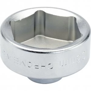 Image of Draper Expert 3/8" Drive Oil Filter Cap Socket Metric 3/8" 36mm