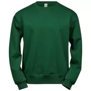 Image of Tee Jays Mens Power Organic Sweatshirt (4XL) (Forest Green)