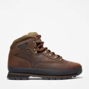 Image of Timberland Euro Hiker Better Leather Boot For Men In Brown, Size 7.5