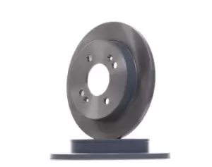 Image of FEBI BILSTEIN Brake disc 108389 Brake rotor,Brake discs HYUNDAI,KIA,i10 (PA),Picanto (SA),PICANTO (TA),PICANTO (JA)