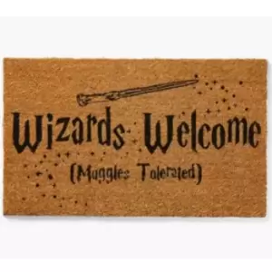 Image of Harry Potter Wizards Welcome Door Mat