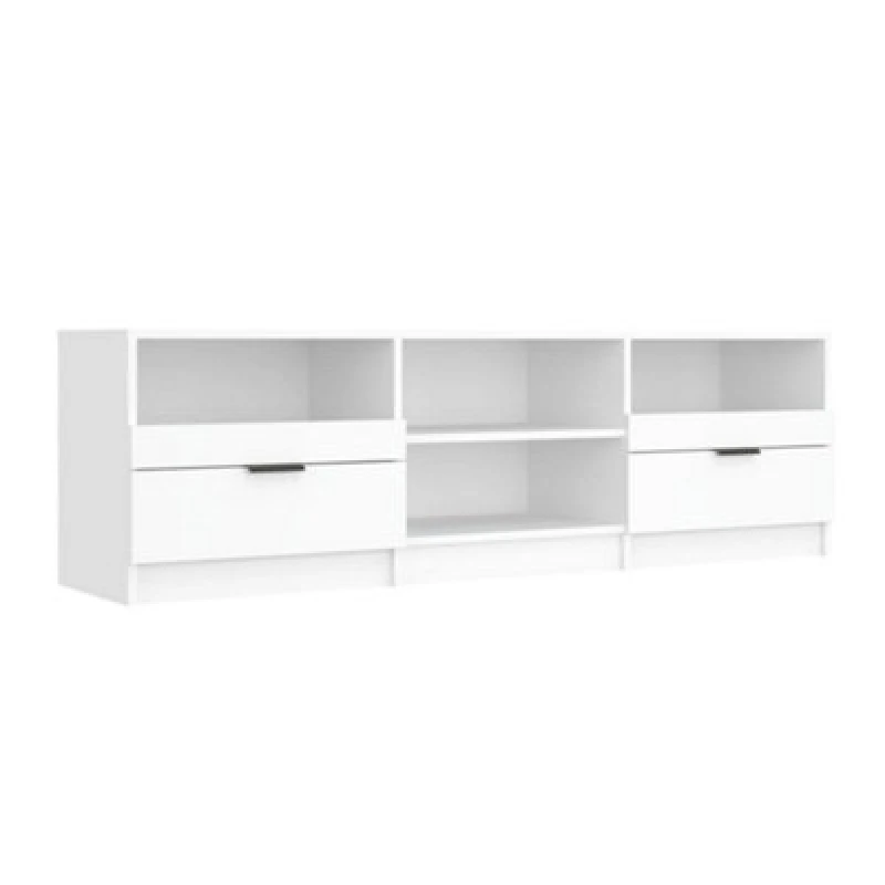 Image of Vidaxl TV Cabinet White 150X33.5X45cm Engineered Wood, White 811457