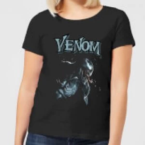 Image of Venom Profile Womens T-Shirt - Black