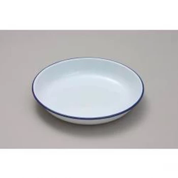 Image of Falcon Pasta/Rice Plate - Traditional White 22cm x 3.5D