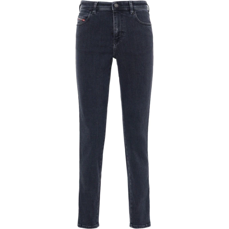 Image of Diesel Womens Skinny Jeans Black/Grey Denm female 23 L30